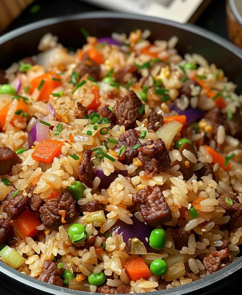 Beef Fried Rice at Hakata Ramen Restaurant, Asian Restaurant in Springville