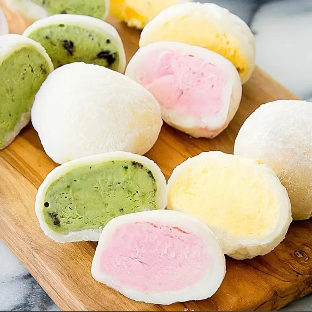 Mochi Ice Cream at Hakata Ramen Restaurant, Asian Restaurant in Springville