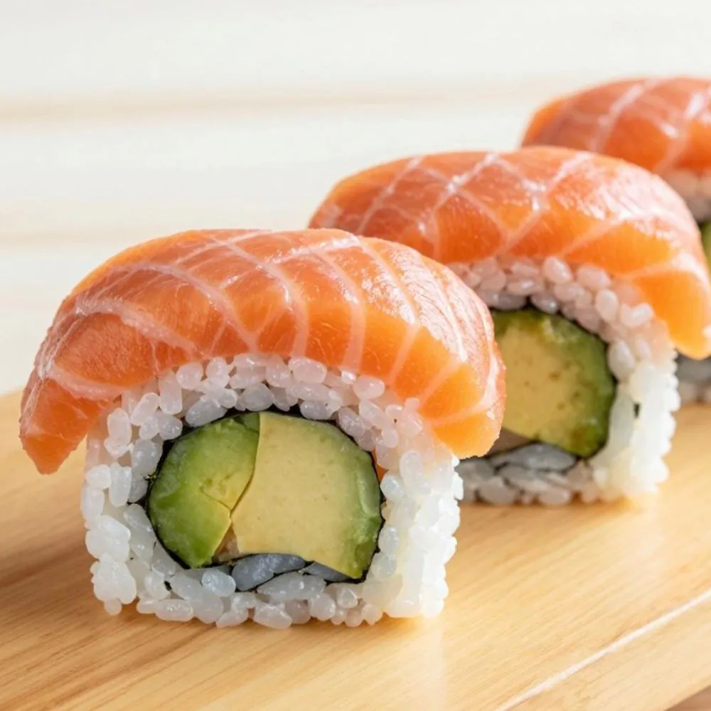 Salmon & Avocado Roll at Hakata Ramen Restaurant, Asian Restaurant in Springville